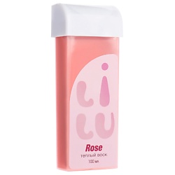 Воск тёплый в картридже Rose (плотный)