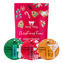 Набор новогодних бальзамов для губ CHRISTMAS TIME