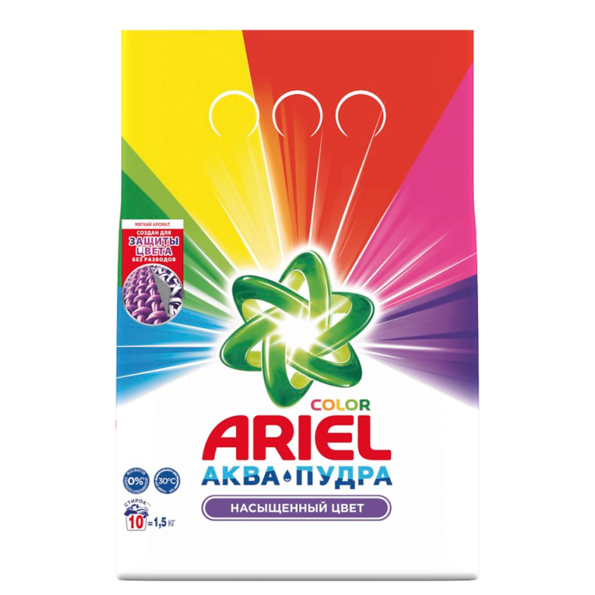 ARIEL Стиральный порошок автомат Колор энд стайл, 3 кг купить по низким ...