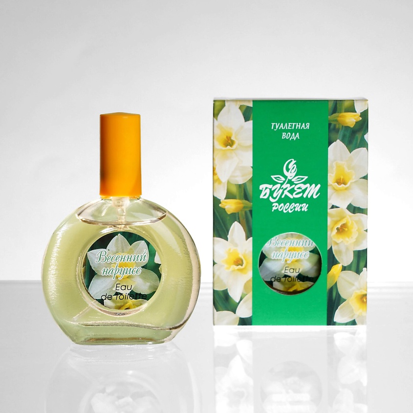 БУКЕТ РОССИИ Туалетная вода Весенний Нарцисс, 40 мл купить по цене 330 ...