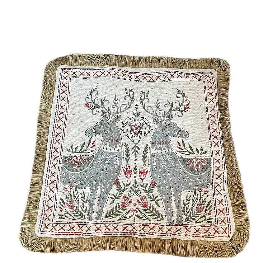 ARYA HOME COLLECTION Чехол для подушки 45x45 Reindeer купить по цене ...