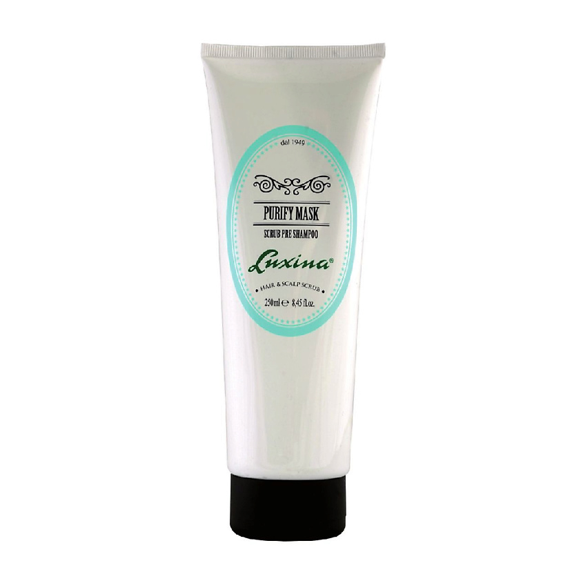 LUXINA Очищающая маска-скраб для волос и кожи головы Purify Mask, 250 ...