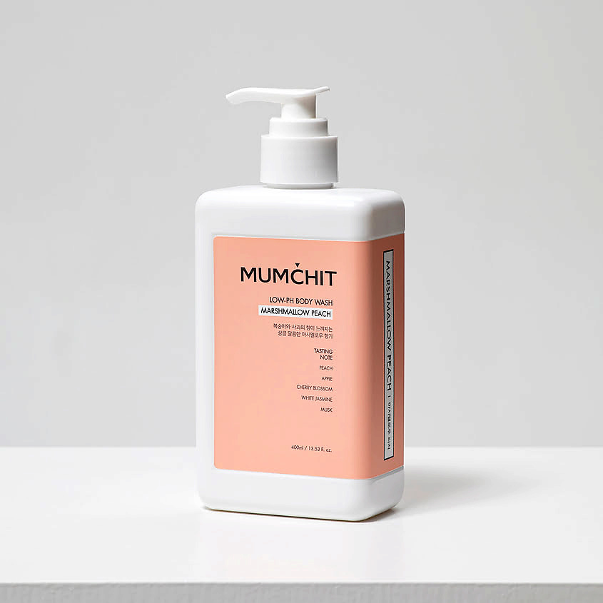 MUMCHIT Гель для душа с низким pH Marshmelow Peach – фото 2