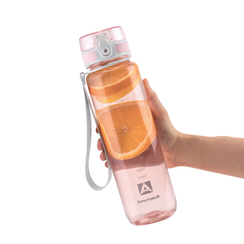 Изображение товара Бутылка для воды Арктика 1 л тритан с ситечком ремешком и замком