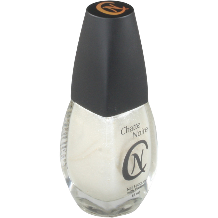 Изображение товара Лак для ногтей CHATTE NOIRE тон Хром single color 206 светло-серебряный 15 мл