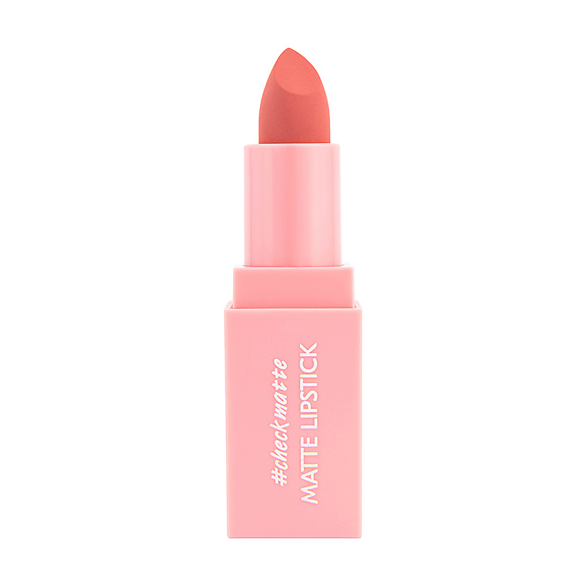 Изображение товара SODA Матовая помада в стике MATTE LIPSTICK #checkmatte, 002 HEART CRYSTAL, 3 г