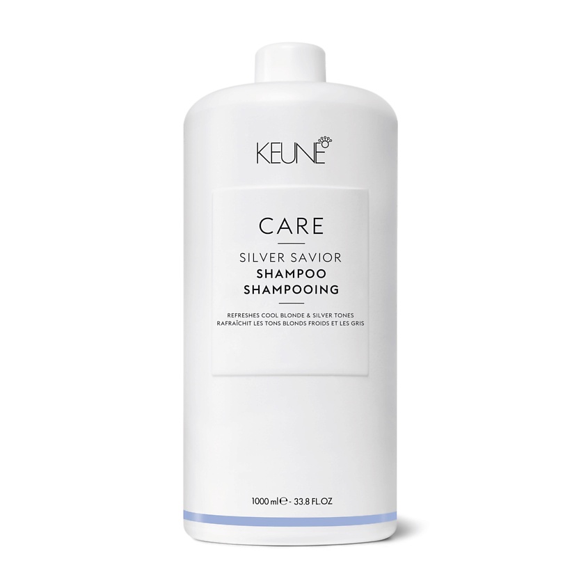 Изображение товара KEUNE Шампунь для волос Care Silver Savior Shampoo, 1000 мл