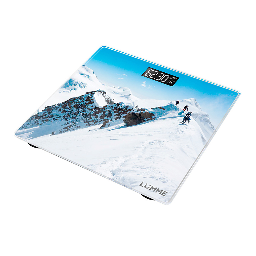 Изображение товара LUMME Весы напольные электронные LU-1328, стекло, максимальная нагрузка 180кг