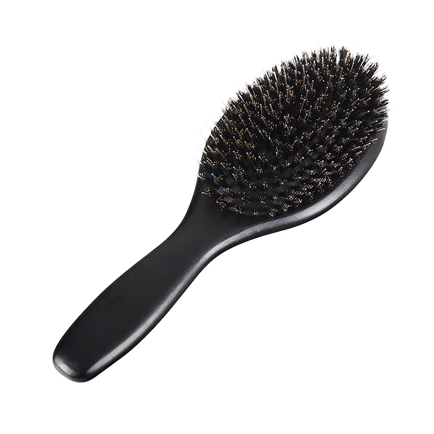 Изображение товара ЛЭТУАЛЬ Щетка для волос массажная с натуральной щетиной полупрофессиональная, 1 шт.
