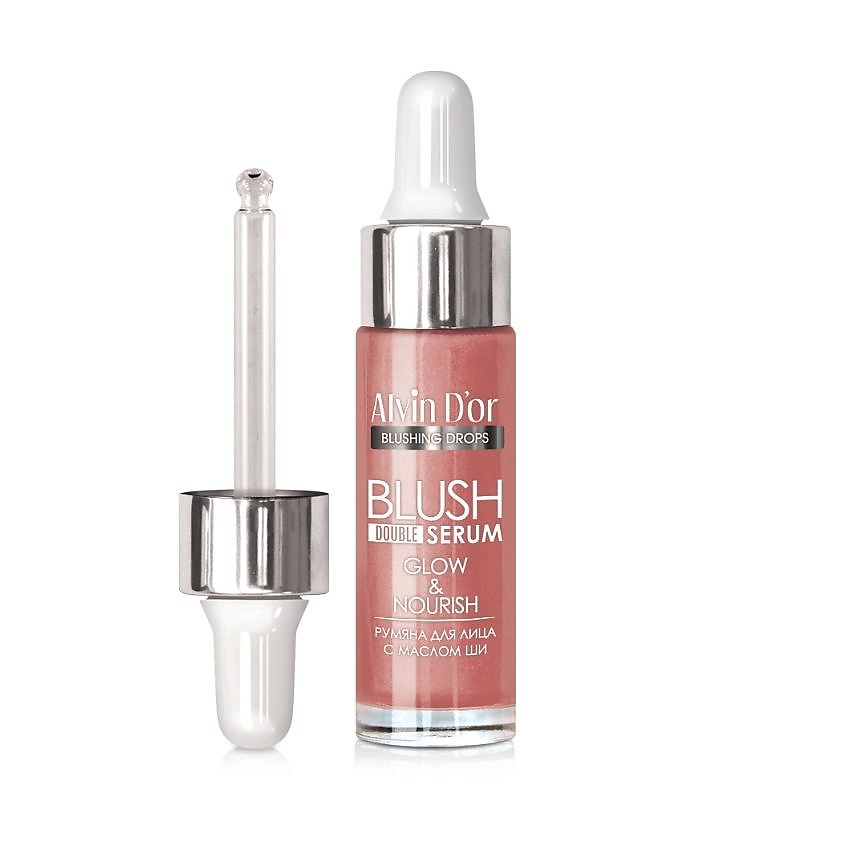Изображение товара ALVIN D’OR Жидкие румяна Blush Double Serum, 03