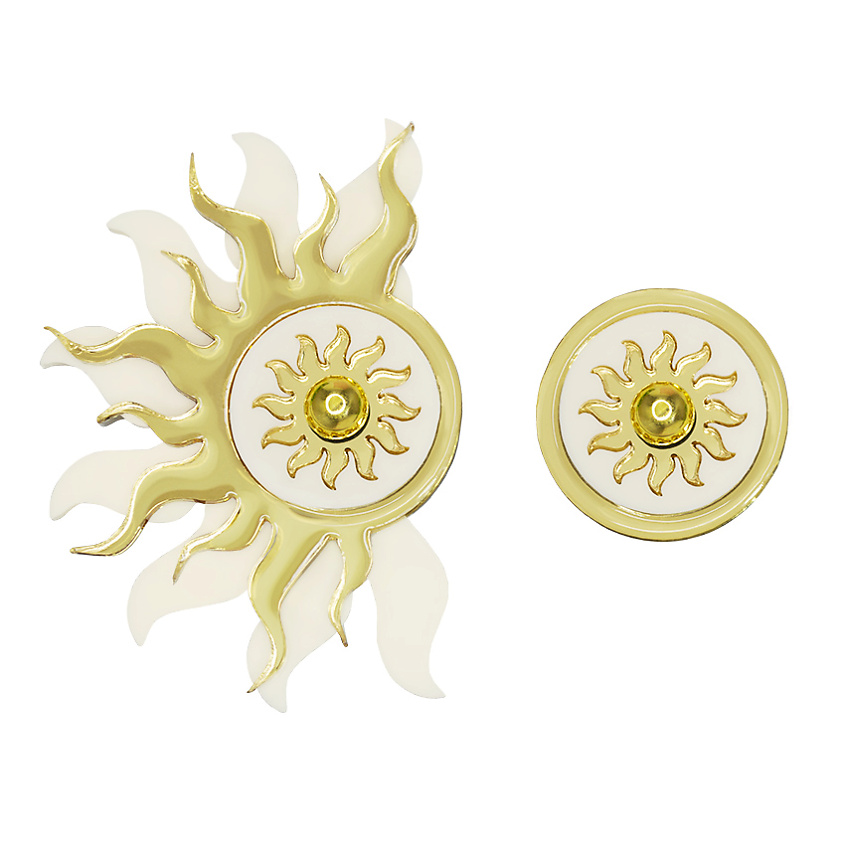 Изображение товара ORGALICA Серьги Соло, Возрождение, цвет: Бежевый