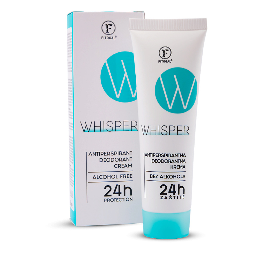 Изображение товара FITOGAL Кремовый дезодорант-антиперспирант Whisper 50 мл для чувствительной кожи
