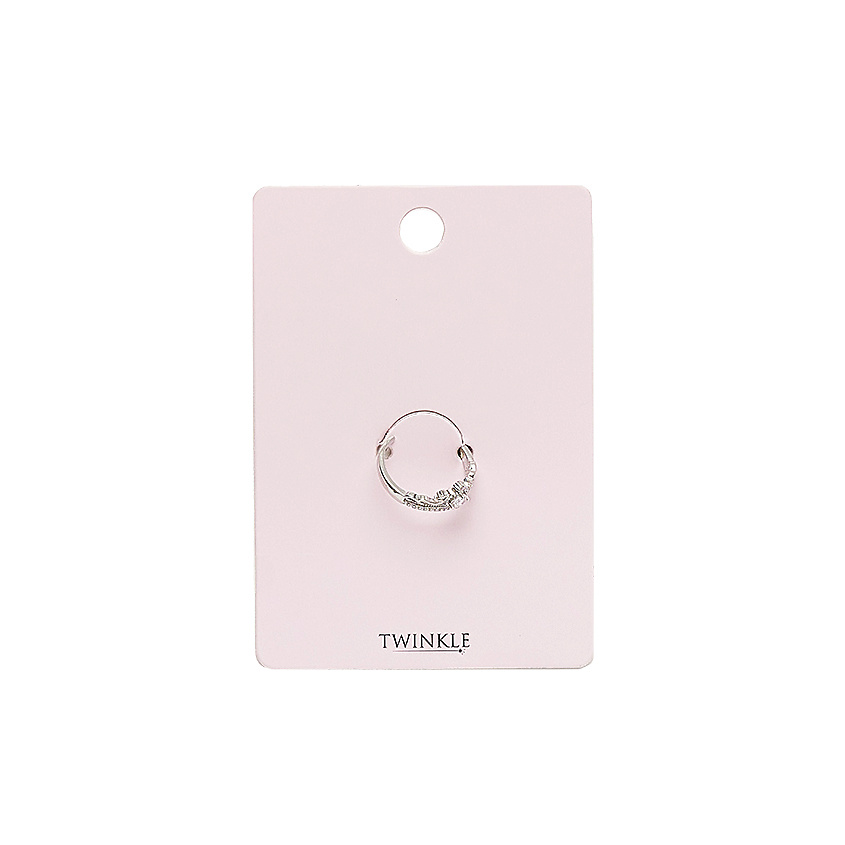 Изображение товара TWINKLE Кольцо с фианитами Crown 3, 1 шт.