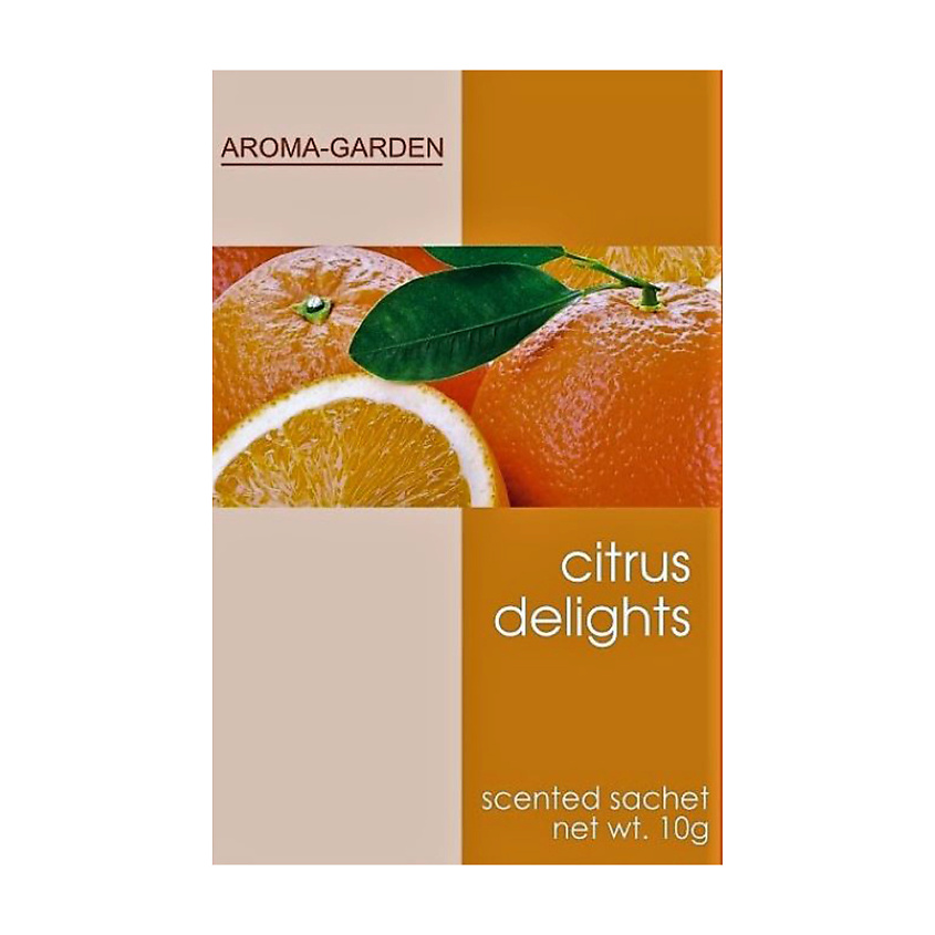 Изображение товара Ароматизатор-саше Цитрусовые натуральное освежение и защита вещей 1 шт