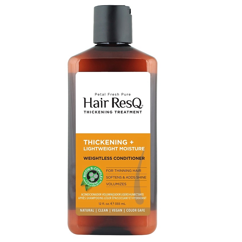 Изображение товара PETAL FRESH Кондиционер легкий и увлажняющий для тонких волос без эффекта утяжеления Hair ResQ, 355 мл