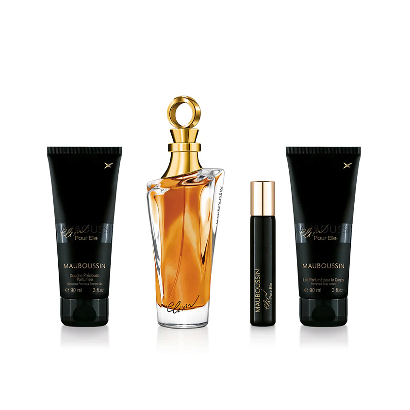 Изображение товара MAUBOUSSIN Набор Elixir Pour Elle, 100 мл + 90 мл + 90 мл + 20 мл