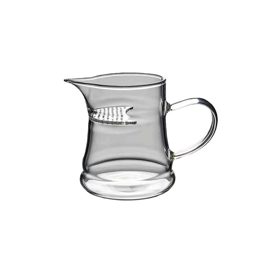 Изображение товара KIMBERLY Чайник для заваривания с ситечком без крышки, прозрачная ручка 350 мл, цвет: Прозрачный, 1 шт
