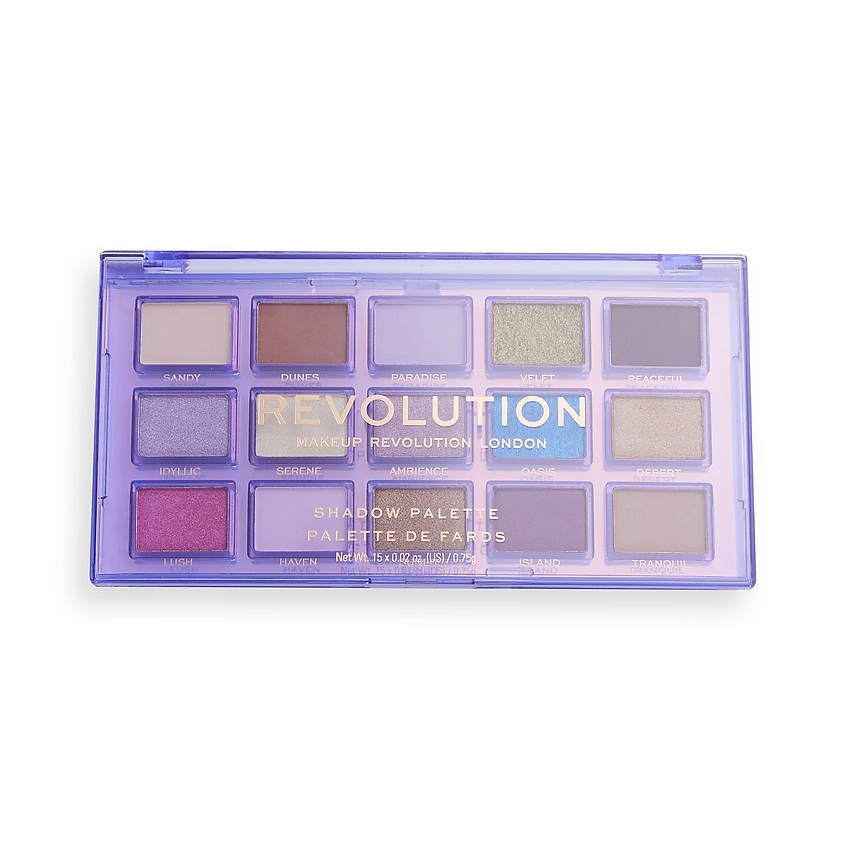 Изображение товара REVOLUTION MAKEUP Палетка теней REFLECTIVE Ultra Violet 11,25 гр