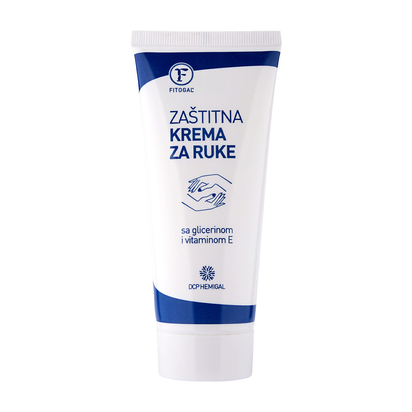 Изображение товара Защитный крем для рук FITOGAL 100 мл с глицерином и ромашкой для ухода и восстановления кожи