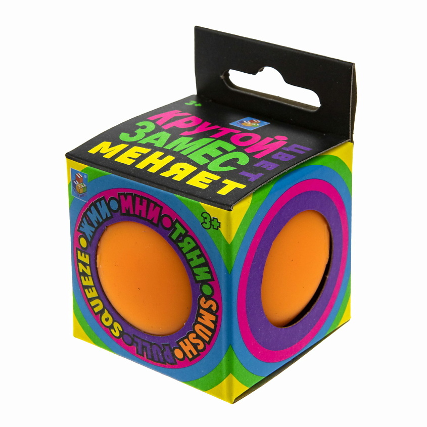 Изображение товара 1TOY Крутой замес антистрессовая игрушка цветная