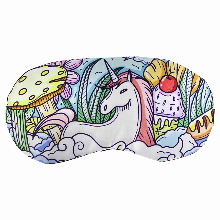 Изображение товара LUKKY Маска для сна "Единорог", цвет: Нюд