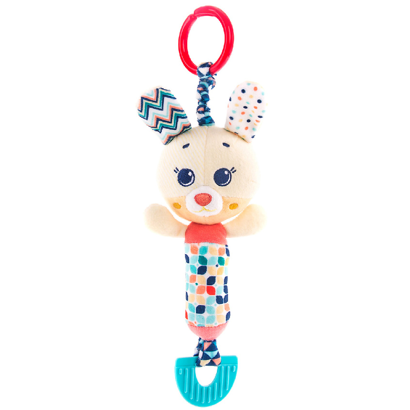 Изображение товара HAPPY SNAIL Подвес-колокольчик Зайка Лаки, цвет: Бежевый, 1 шт