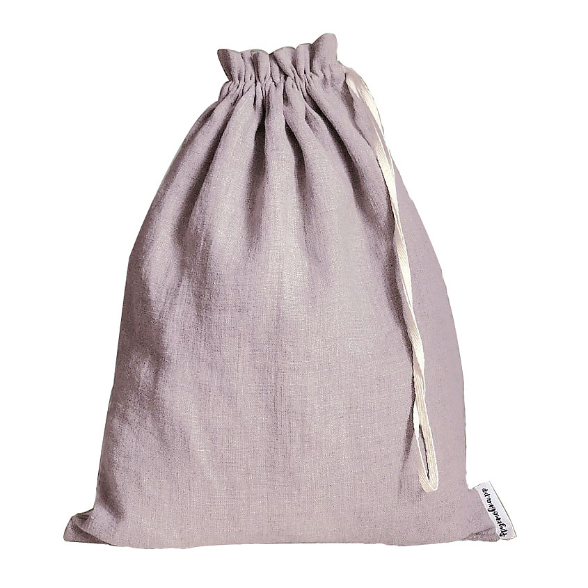 Изображение товара ФРУКТОВКА.РФ Мешочки для хранения льняной, Розовый