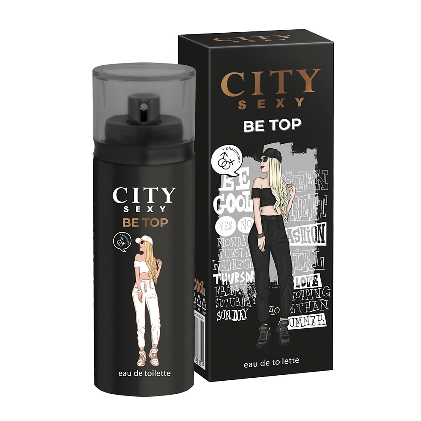 Изображение товара CITY PARFUM Туалетная вода женская City Sexy Be Top, 60 мл