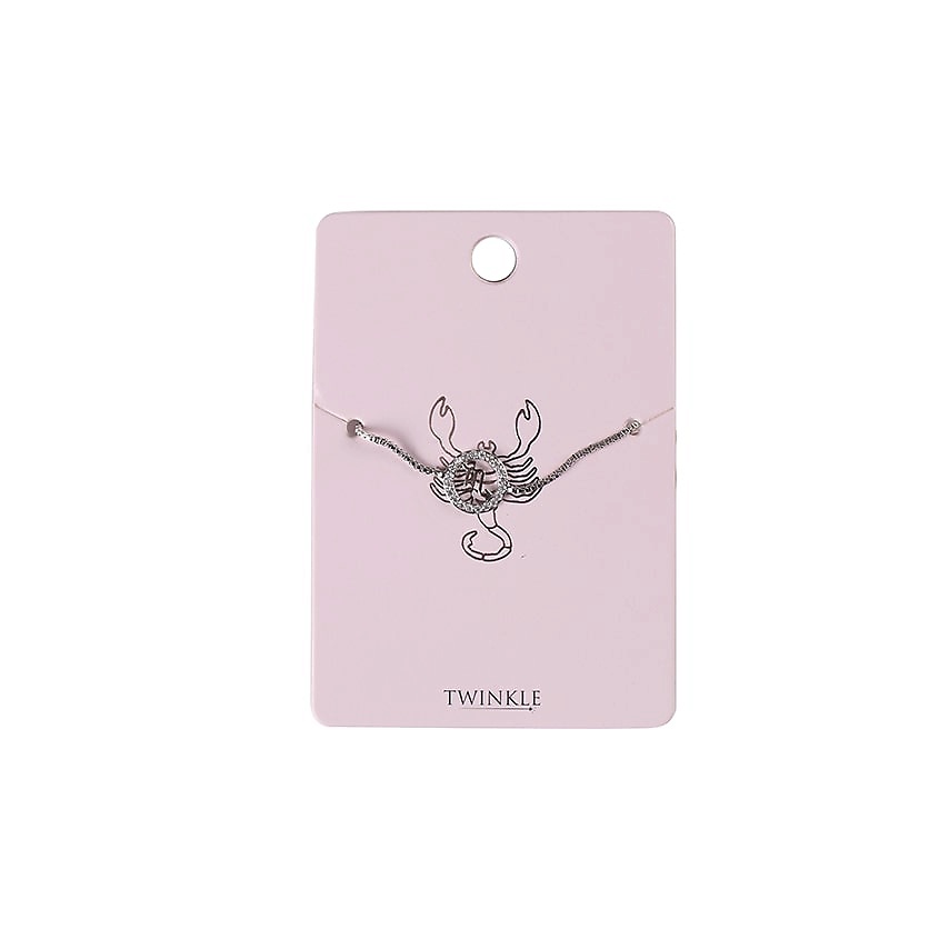 Изображение товара Браслет TWINKLE ZODIAC COLLECTION с изображением Скорпиона женский