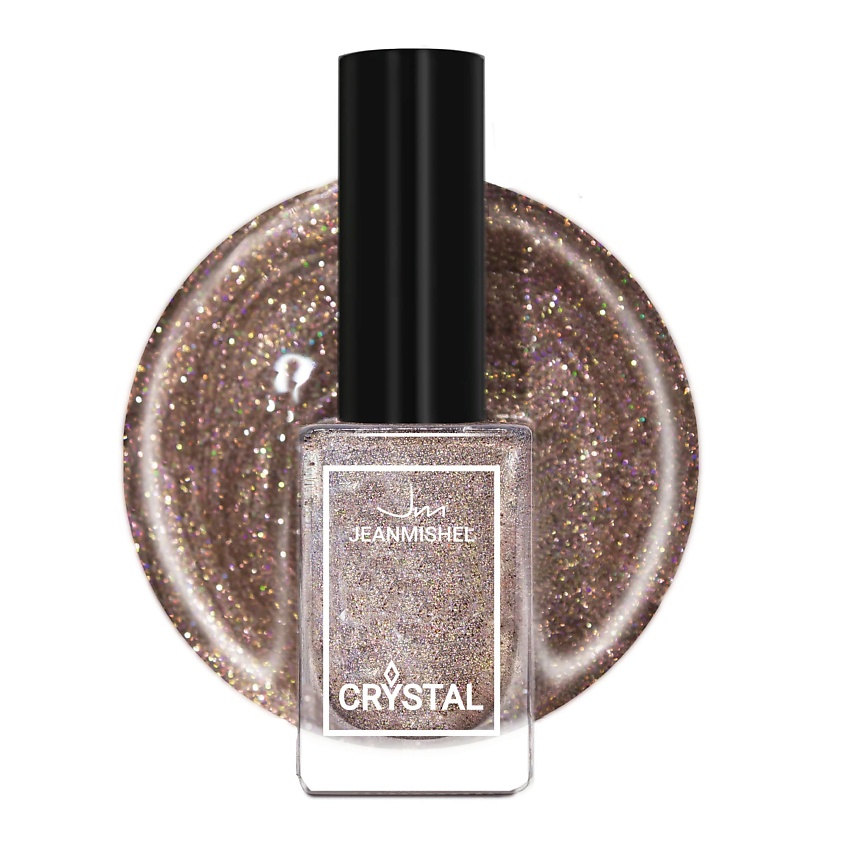 Изображение товара Лак для ногтей CRYSTAL голографический бронзовый 12 мл JEANMISHEL