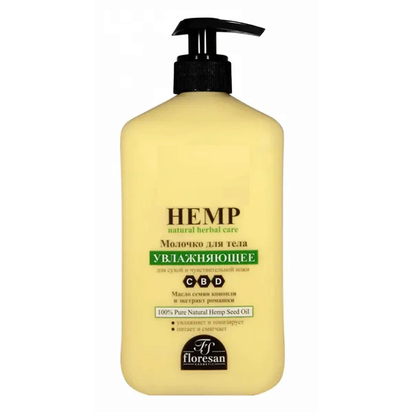 Изображение товара FLORESAN Молочко для тела увлажняющее, 500 мл.