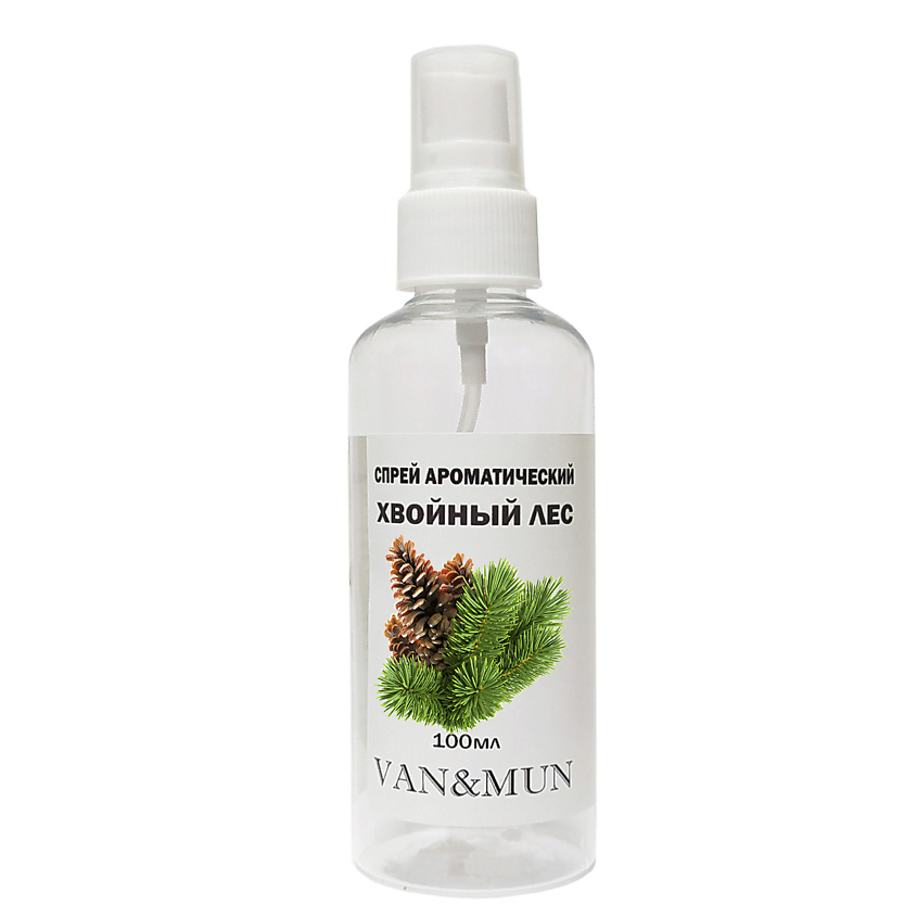 Изображение товара VAN&MUN Ароматический спрей для дома и офиса Хвойный лес, 100 мл