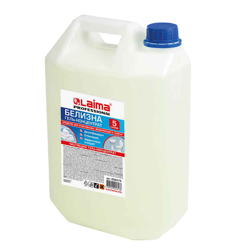 Изображение товара LAIMA PROFESSIONAL Средство для отбеливания и дезинфекции 5000 мл