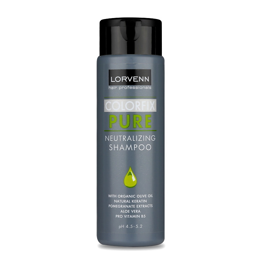 Изображение товара LORVENN HAIR PROFESSIONALS COLORFIX PURE шампунь для окрашенных волос 200 мл