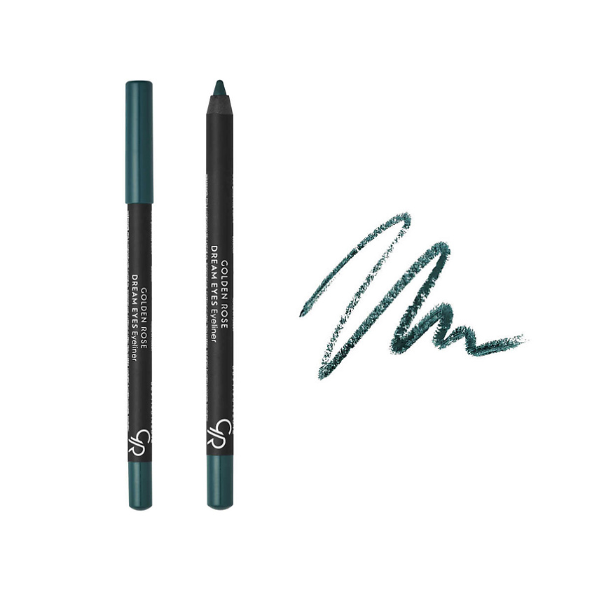 Изображение товара Голден Роз Карандаш для глаз DREAM EYES №412 шелковистая текстура яркий цвет