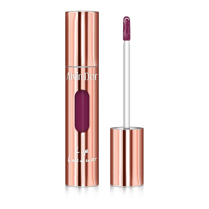 Изображение товара ALVIN D OR Lip Lacquer 10 Темный виноград жидкая лаковая помада