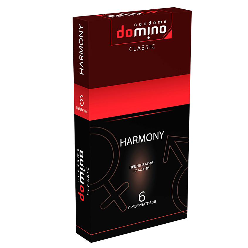 Изображение товара DOMINO CONDOMS Презервативы DOMINO CLASSIC Harmony, 6 шт