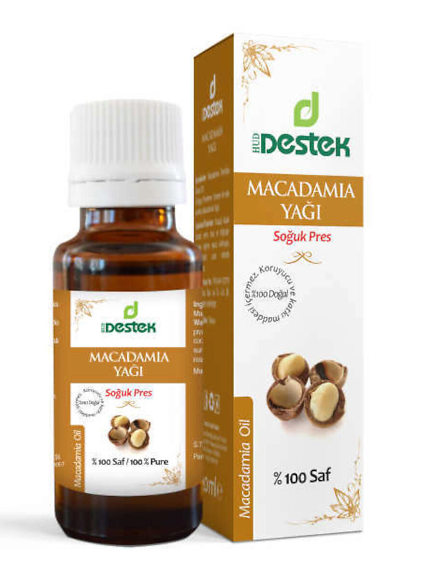 Изображение товара DESTEK Масло косметическое макадамии для лица, волос, тела,увлажнение, 20мл