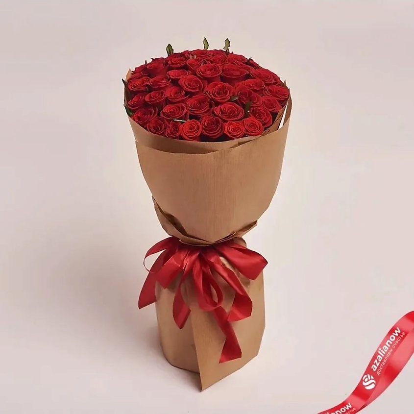 Изображение товара Букет из 51 красной розы - символ любви и страсти