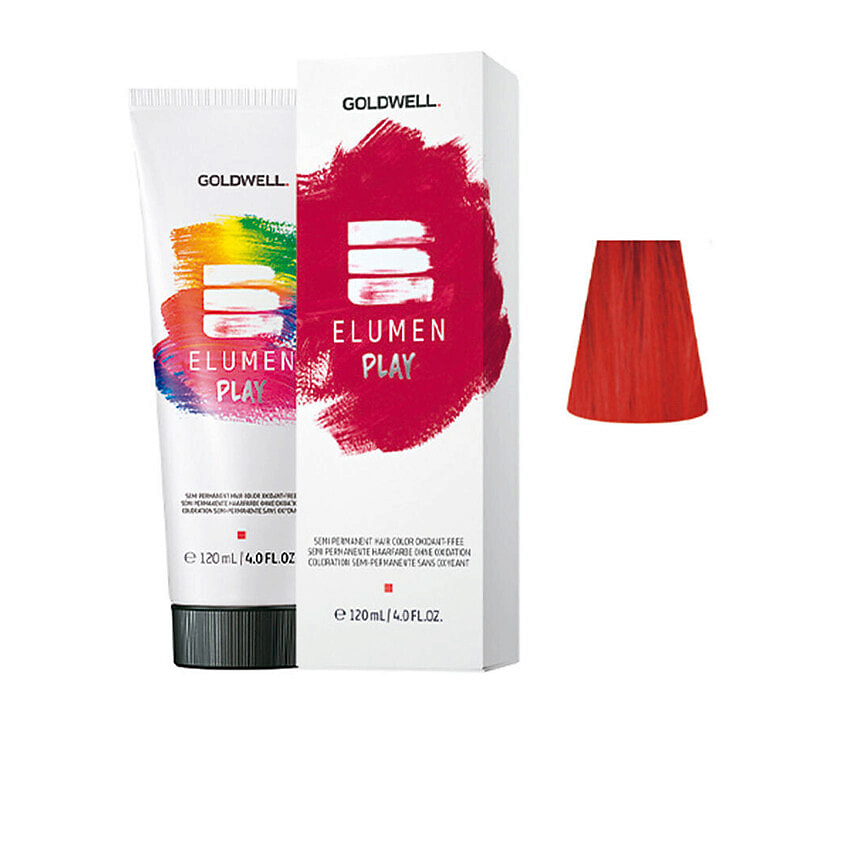 Изображение товара GOLDWELL Полуперманентная краска ELUMEN PLAY, red