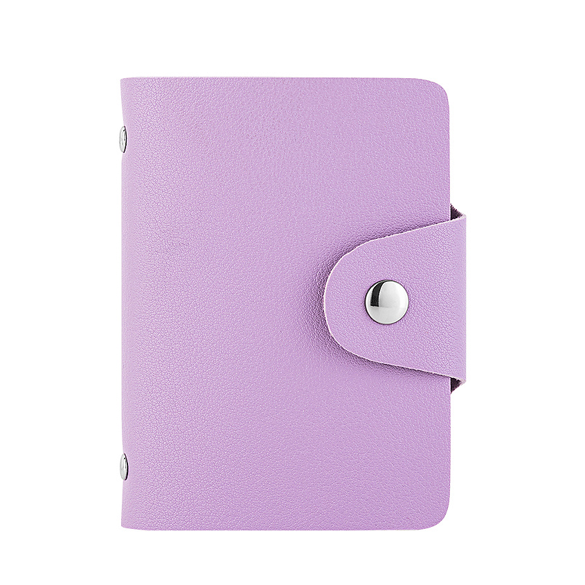 Изображение товара ЛЭТУАЛЬ Картхолдер Фиолетовый компактный для карт и визиток