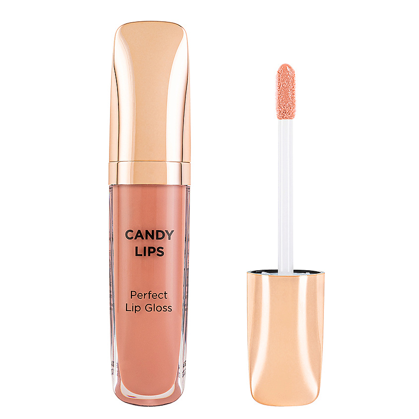 Изображение товара Летуаль Блеск для губ CANDY LIPS № 213 5.6 мл увлажнение и нежный оттенок