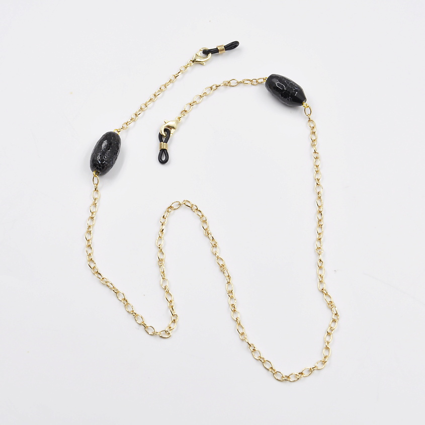 Изображение товара 22 КАРАТА Цепочка для очков Golden darkness, цвет: золотой