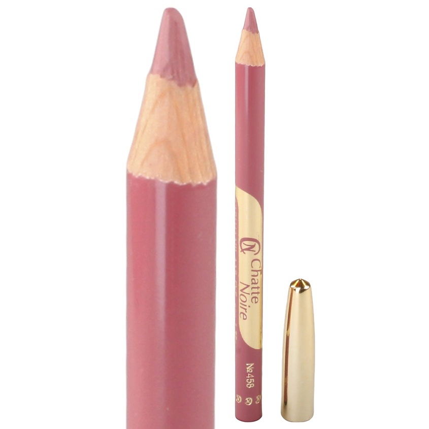 Изображение товара Карандаш для губ CHATTE NOIRE Pink сиреневый тон 458 профессиональный