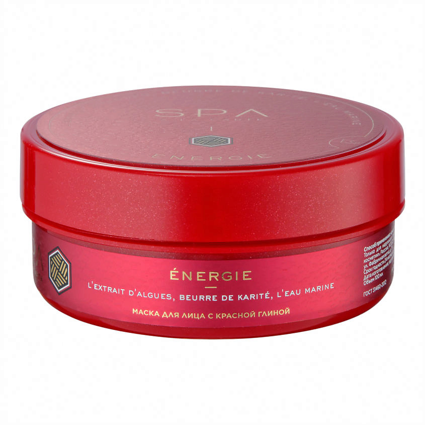 Изображение товара SPA A LA CARTE Маска для лица с красной глиной Energie, 100 мл