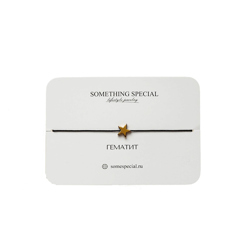 Изображение товара Женский регулируемый браслет с гематитом и символами из гематита LifeStyle