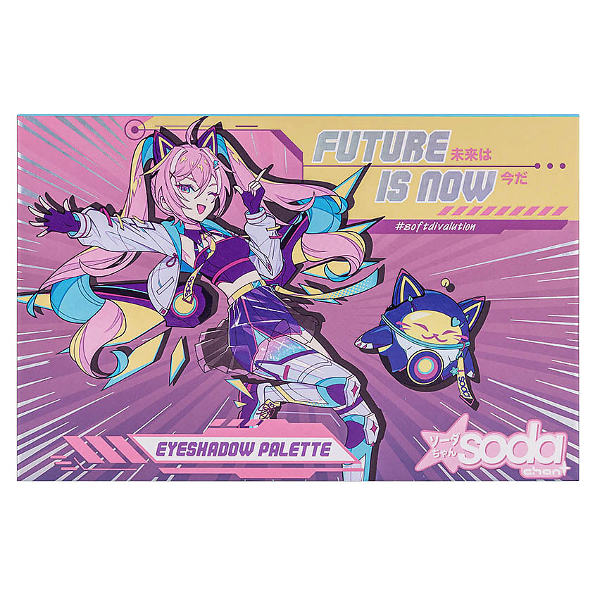 Изображение товара SODA Chan Палетка теней Future Is Now #softdivalution, 21 г