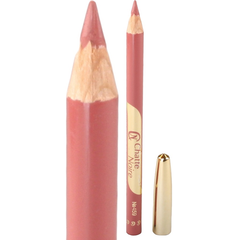 Изображение товара Карандаш для губ CHATTE NOIRE Pink тон 459 легкое нанесение гипоаллергенный корпус