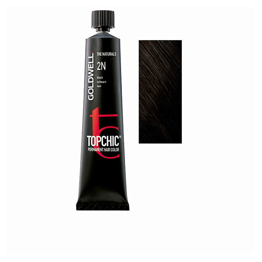 Изображение товара GOLDWELL Перманентная краска для волос TOPCHIC No.2N