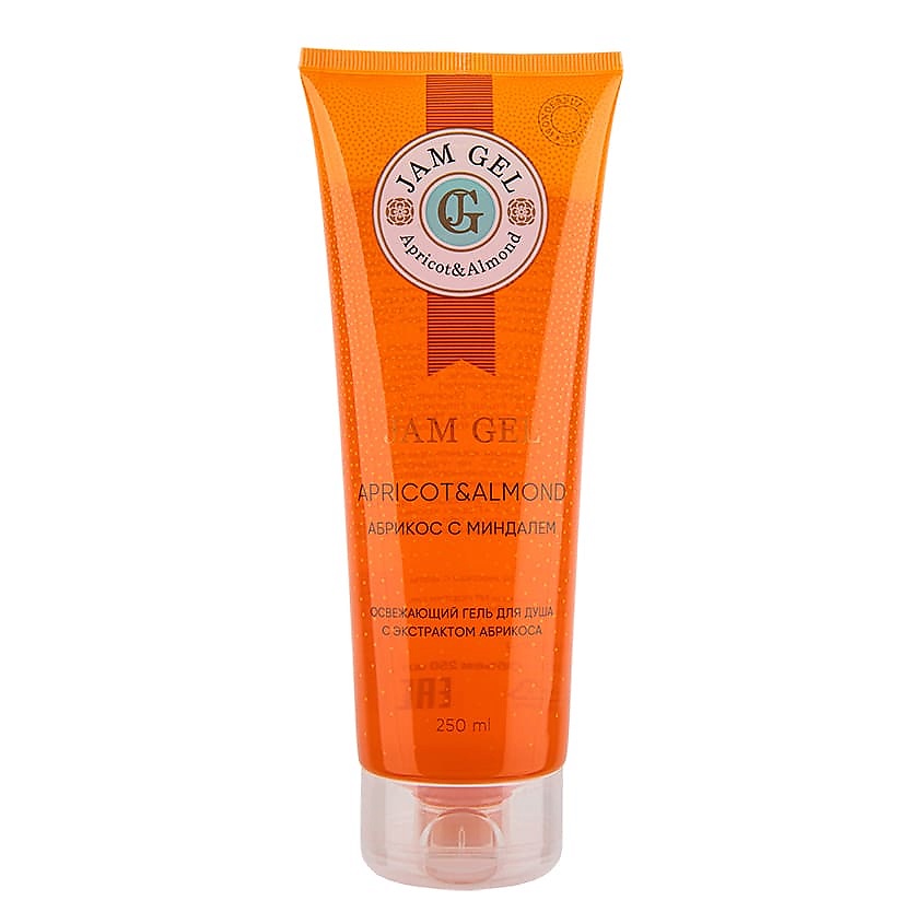 Изображение товара LOREN COSMETIC Джем-гель для душа Абрикос с миндалем Jam Gel, 250 мл